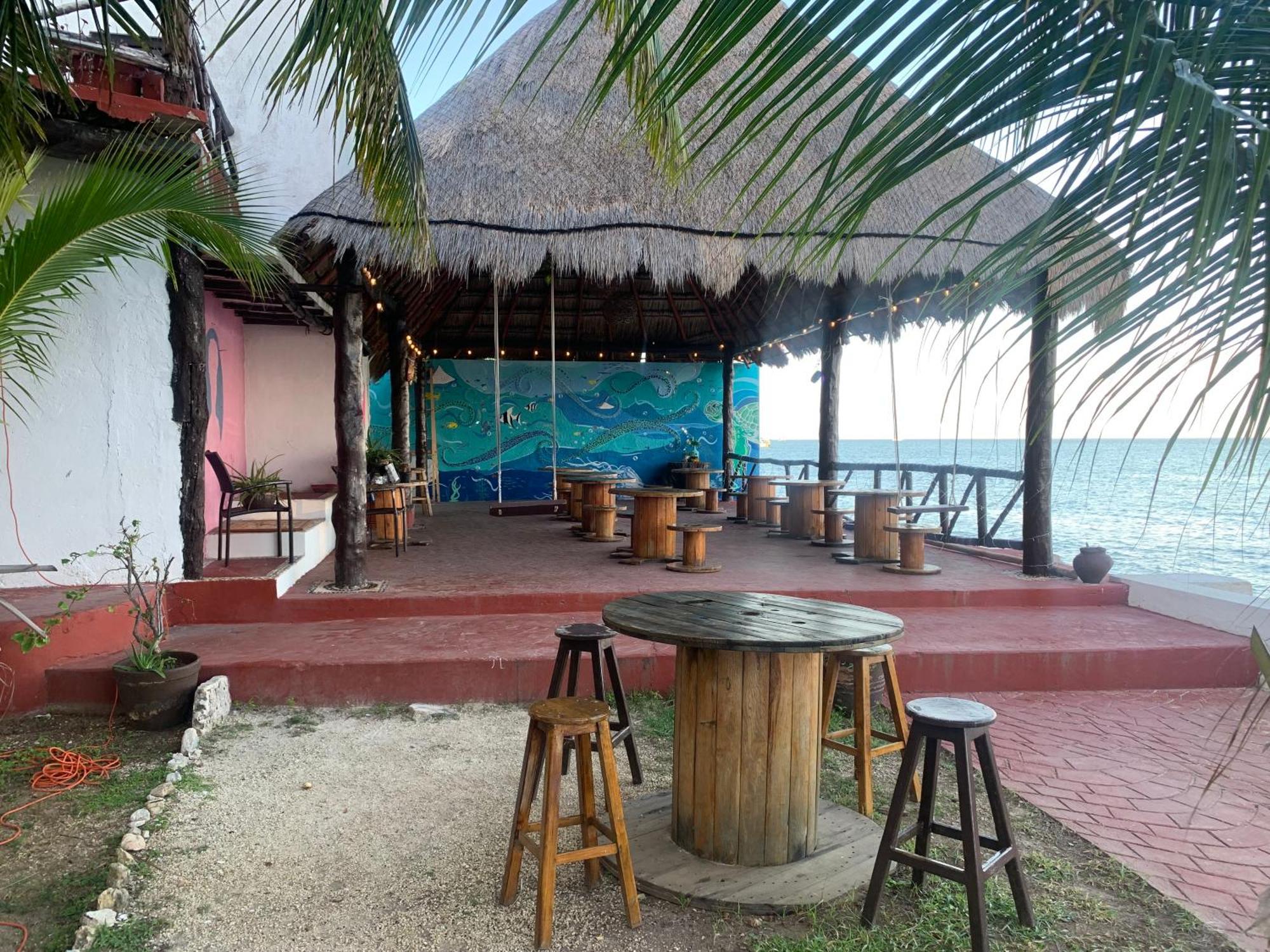 Casa Caribe 칸쿤 외부 사진 Beach bar in Akumal