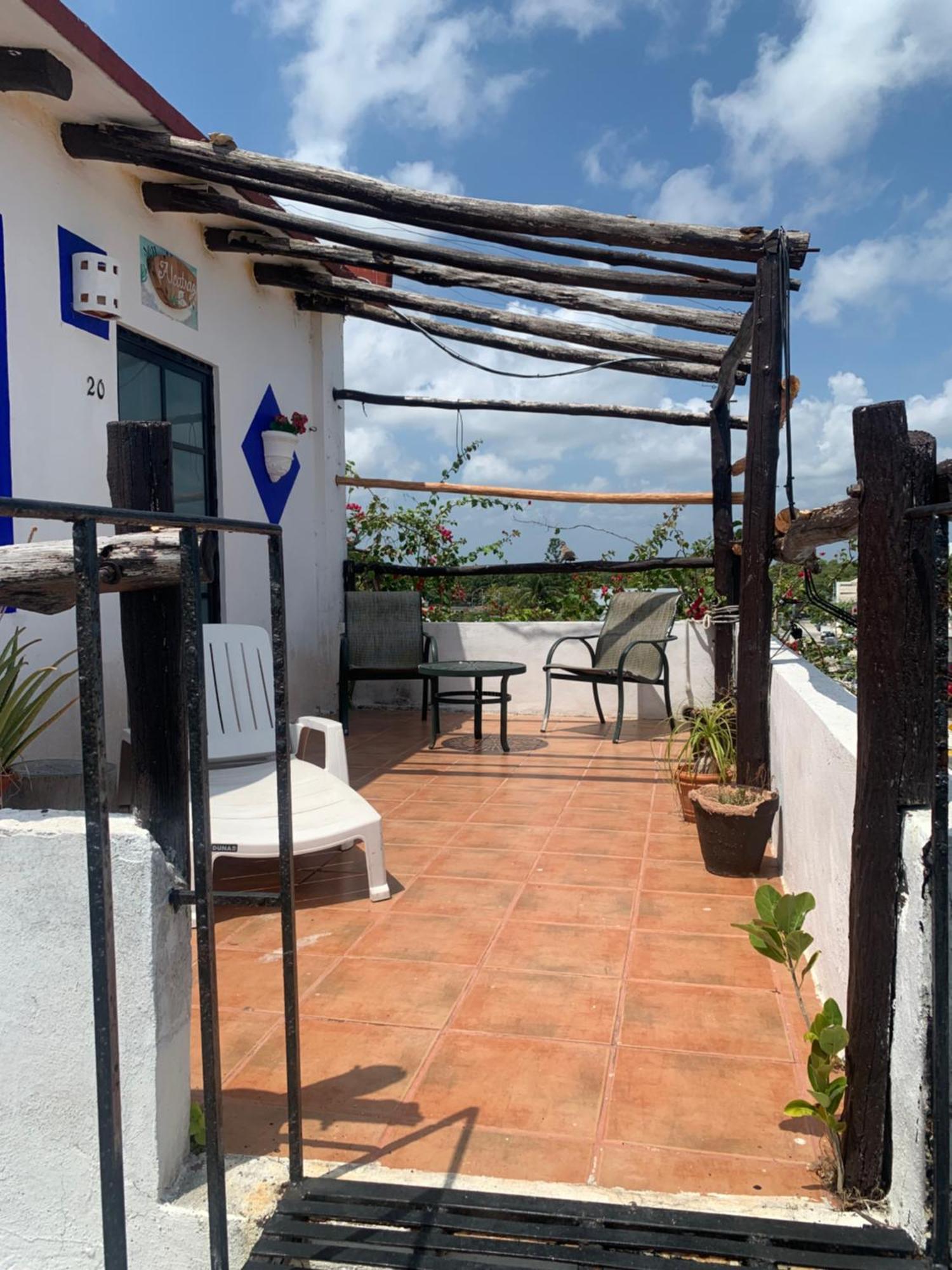 Casa Caribe 칸쿤 외부 사진 Rooftop terrace